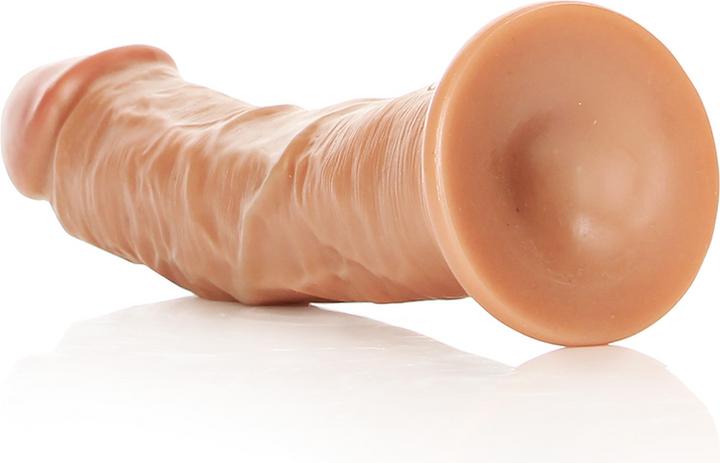 Produktbild RealRock Curved Realistic Dildo with Suction Cup - 7"/ 18 cm