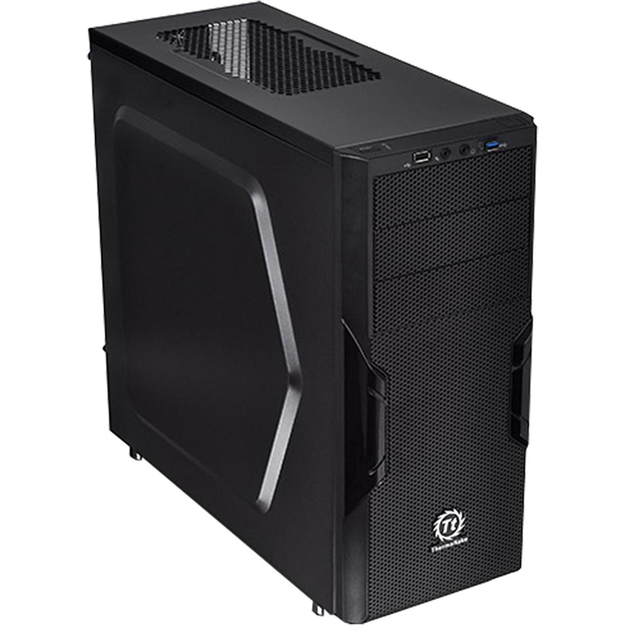 Thermaltake Versa H22 (ATX, mATX), PC Gehäuse, Schwarz