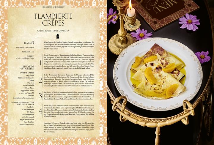 Actual product image Disney: Das zauberhafte Back- und Dessertbuch (German, Wiebke crab, Thibaud Villanova, 2023)