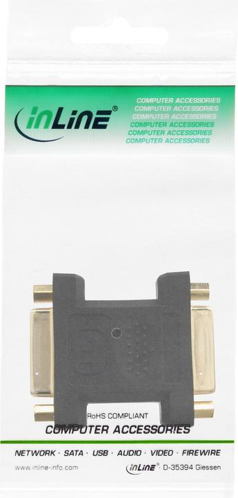 Produktbild InLine DVI-I Adapter (DVI, 14 cm)