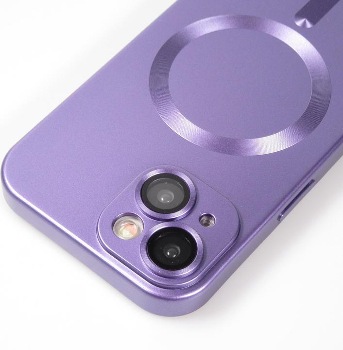 Actual product image PhoneLook Coque Gel souple avec vitre de protection caméra MagSafe (Apple iPhone 15 Plus)