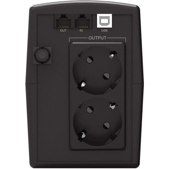 Thumbnail - Conceptronic ZEUS USV 1000VA 600W Schuko UPS Start/LAN sw (1 VA, 600 W, Line-Interaktiv USV), USV