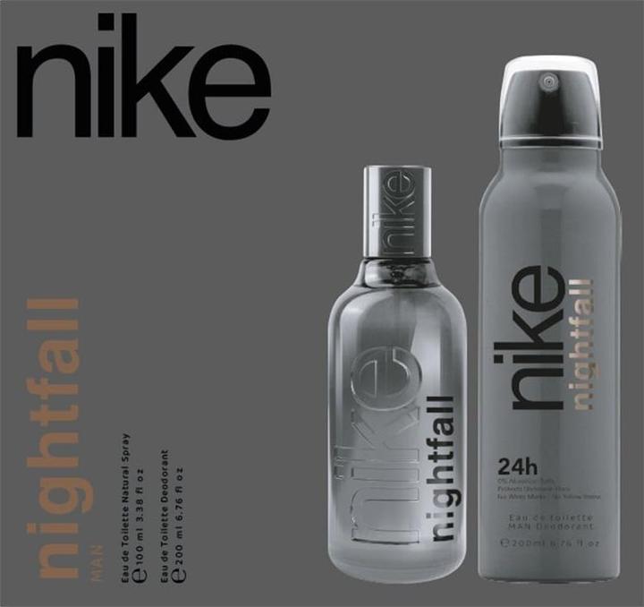 Produktbild Nike Man Edt 100 Night Fall+Deo Cof (Spray, 100 ml)