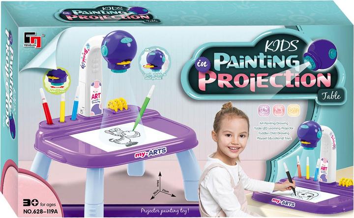 Immagine prodotto Disegna lo schermo di proiezione viola