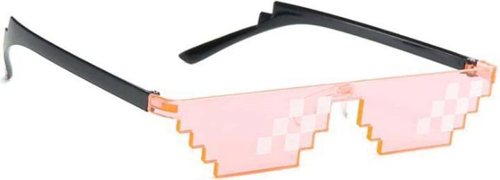 Immagine prodotto JTI Occhiali da sole unici - pixel a 8 bit - Rosa