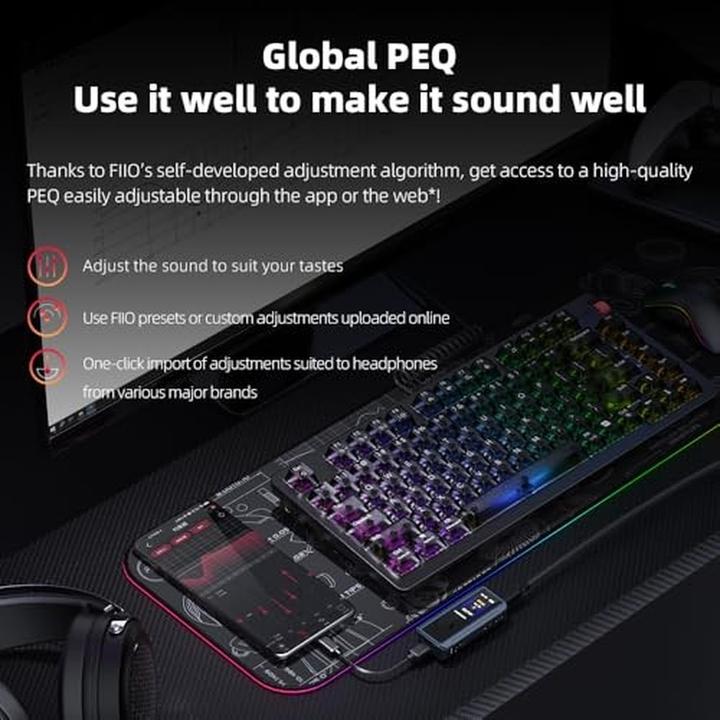 Produktbild FiiO BTR13 (Mikrofon, USB-DAC, Klangregelung, Display, Bluetooth)