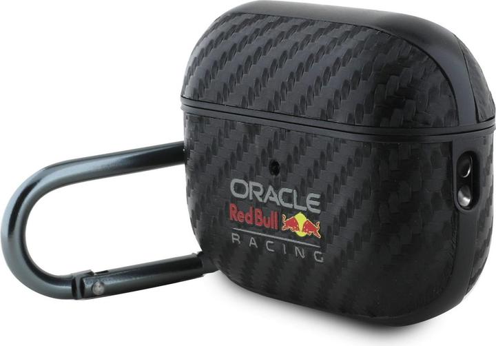 Productafbeelding Red Bull Hoesje PU Carbon Logo voor AirPods Pro 2 (Hoes voor oplaadkoffer)