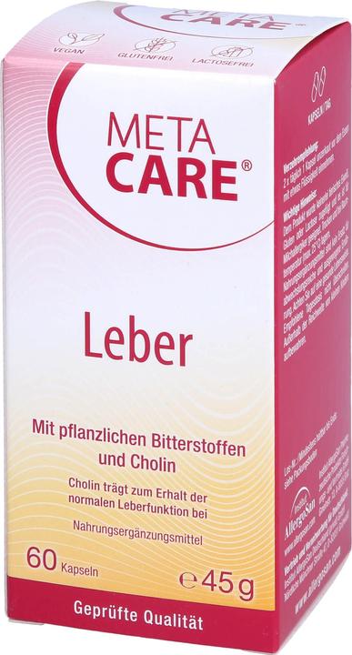 Produktbild Meta Care Leber Kapsel (60 Stück, Kapseln, 78 g)