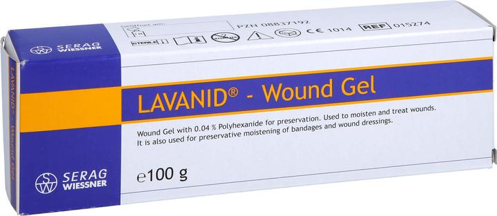 Actual product image Lavanid wound gel, 100 g GEL (Gel)