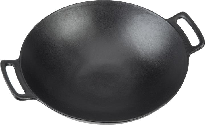 Landmann Wok pan for grill, flat bottom, Ø 37 cm