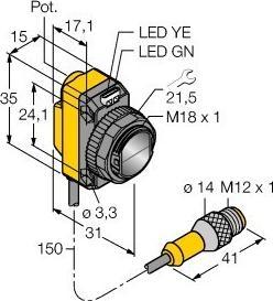Produktbild Turck Opto-Sensor