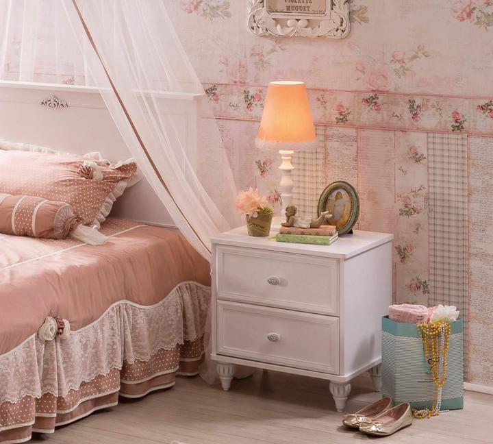 Immagine prodotto Cilek Comodino Romantica (50 x 56 x 42 cm)