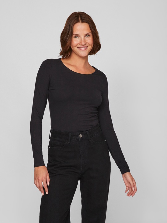 Actual product image Vila Round neck top with long sleeves (XXL)