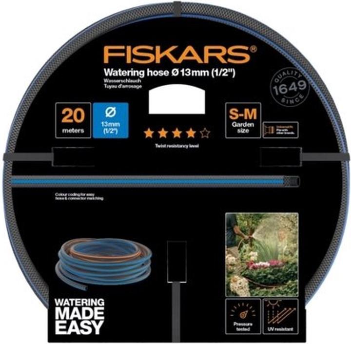 Fiskars Watering 13mm hose (1/2") 20m Q4 (20 m, 13 mm)