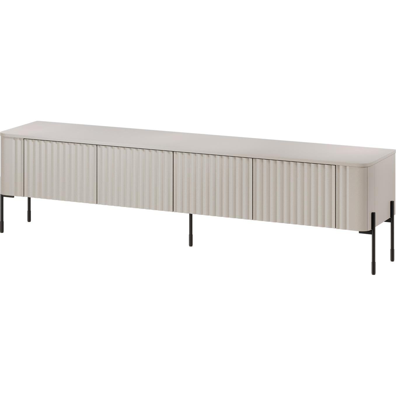 Cama, Mobile TV, VERA TV cabinet 190x40x50 cashmere matt (190 x 40 x 50 cm)
