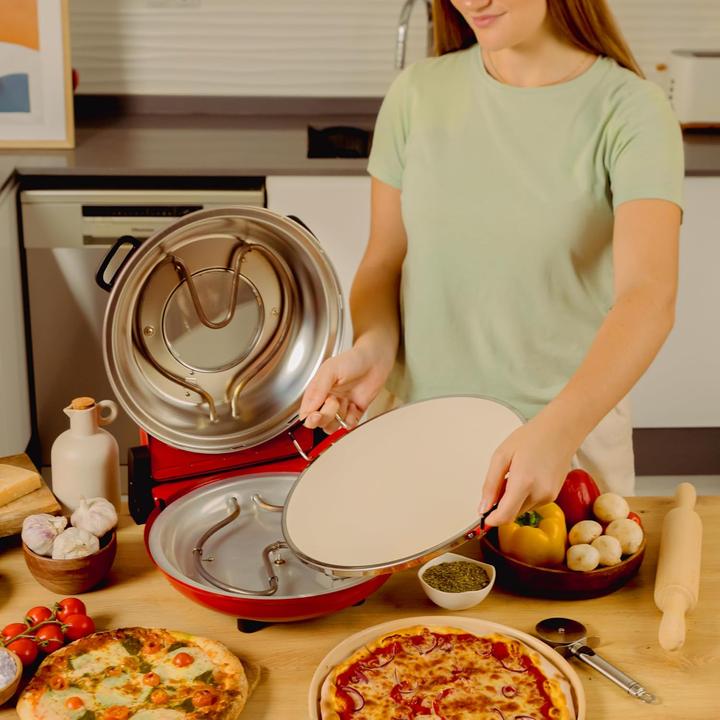 Actual product image Cecotec Pizza Maker Fun PizzaCo Mamma Mia Window