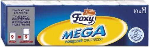 Produktbild Foxy Mega Handy Wipes, 10 Stücke
