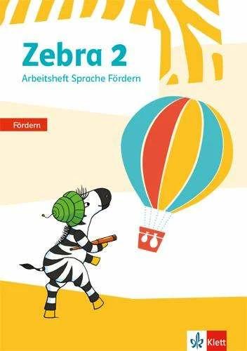 Actual product image Zebra 2. Arbeitsheft Fördern Klasse 2 (German, 2019)