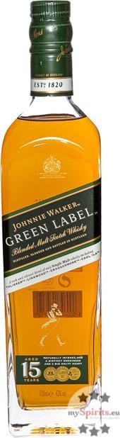 Produktbild Johnnie Walker Green Label (1 x 70 cl)