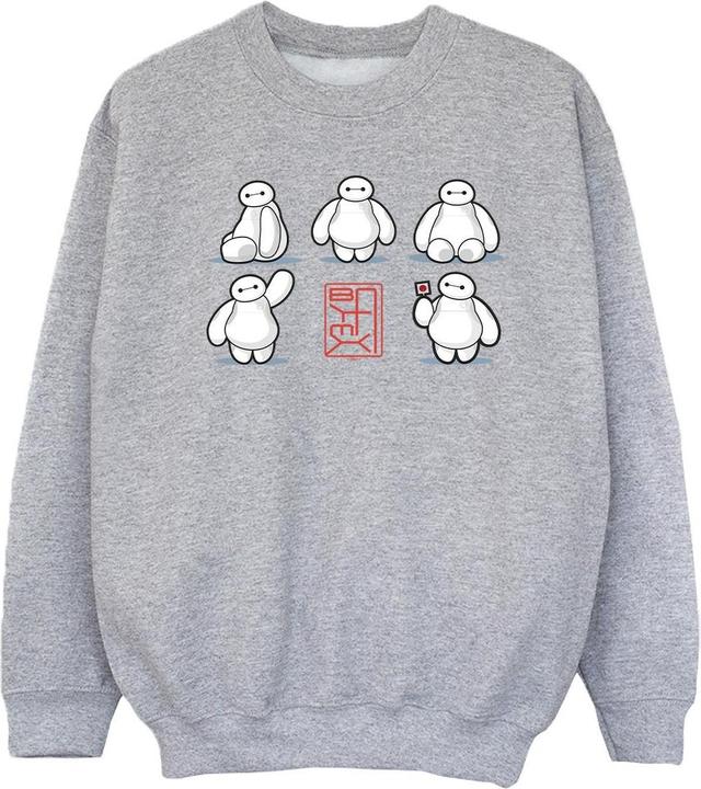 Produktbild Disney Big Hero 6 Baymax Many Poses Sweatshirt Mädchen (104)