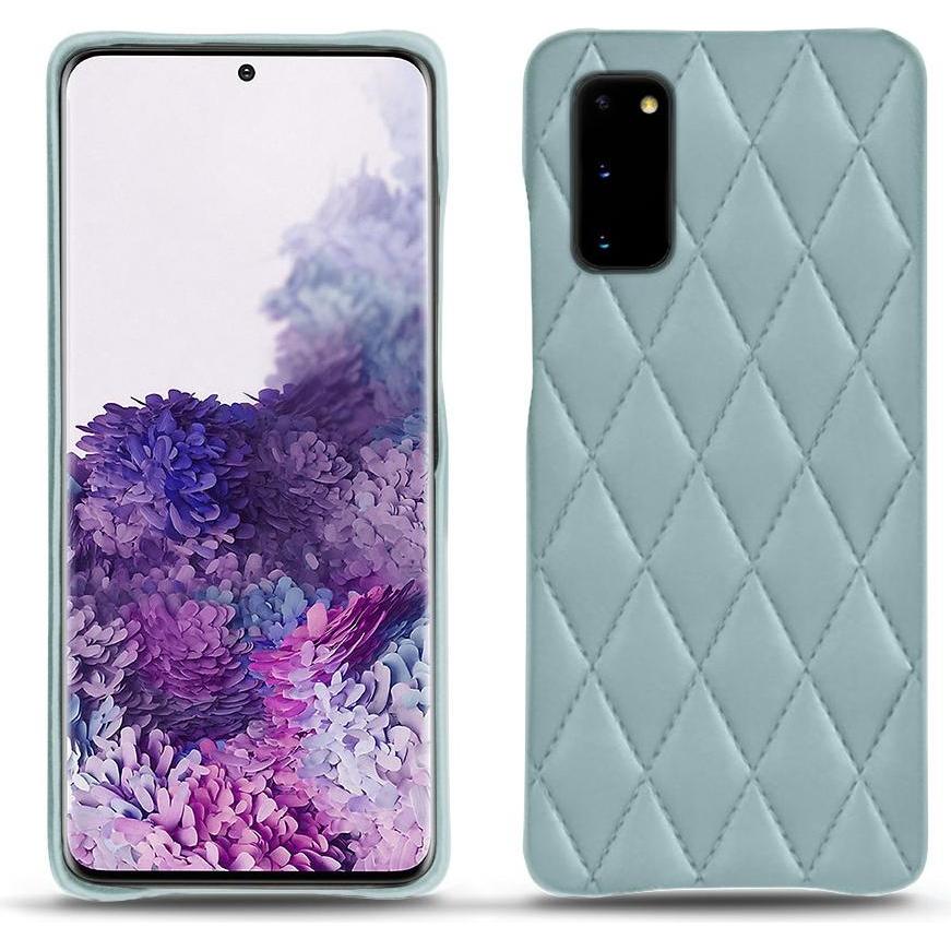 Noreve Lederschutzhülle (Samsung Galaxy S20), Smartphone Hülle, Blau