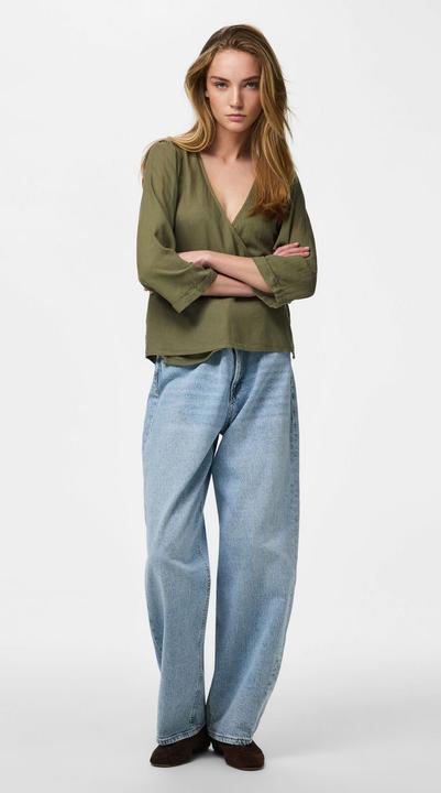 Immagine prodotto Pieces PCPIA 3/4-ARM Wickelbluse (L)