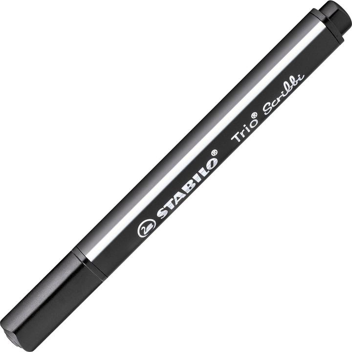 Produktbild STABILO Trio Scribbi Gefederter Dreikant-Filzstift (Schwarz, 1 x)