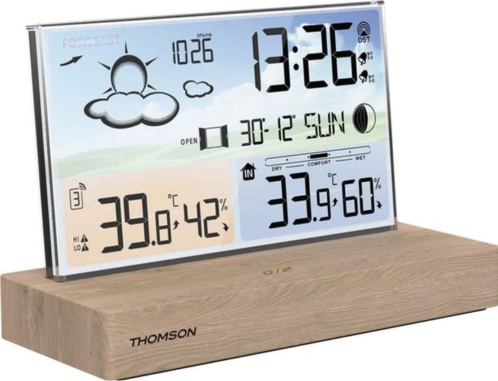 Thomson Wetterstation mit Wecker CT600