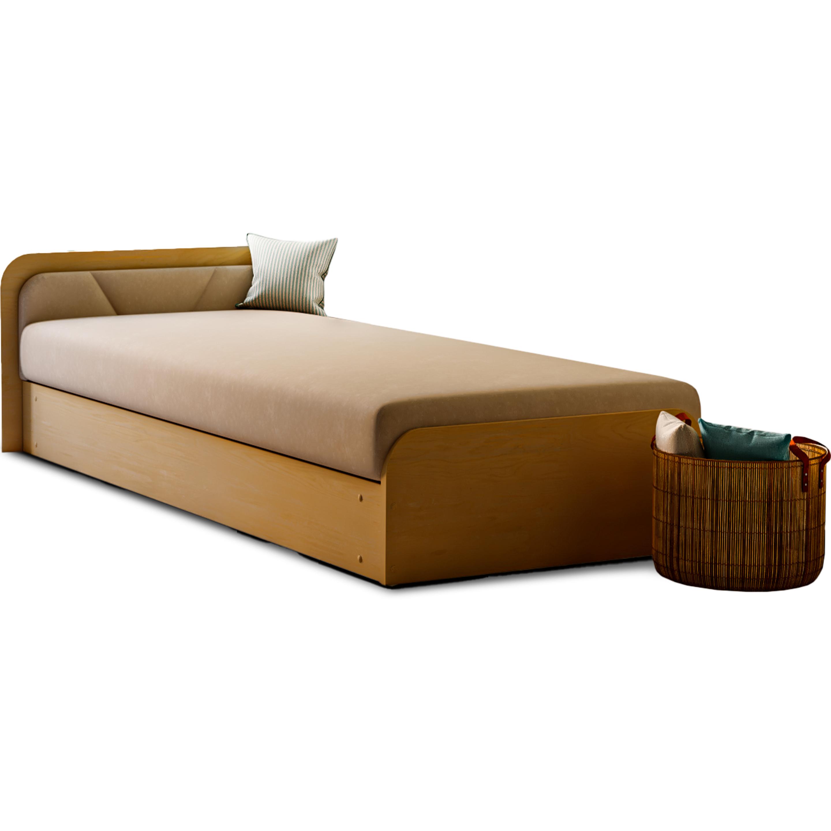 ELTAP, Bett, Parys mit Stauraum (80 x 190 cm)