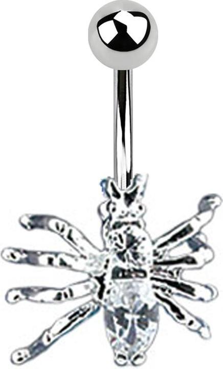 Immagine prodotto Star Piercing Banana argento Spider argento (senza ottone, Acciaio chirurgico 316L)