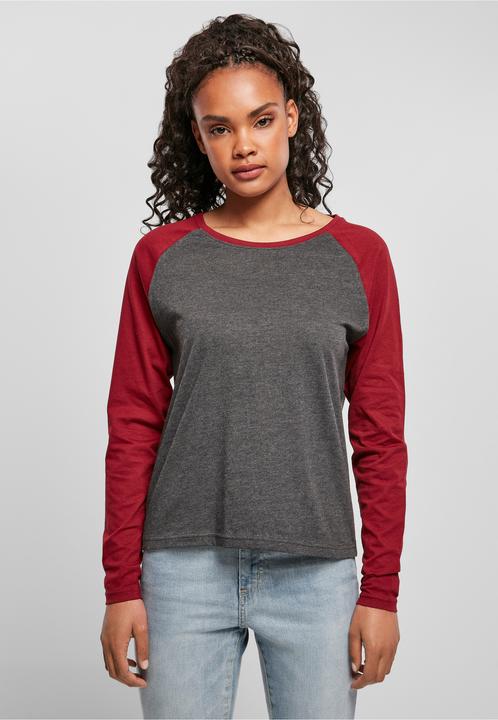Produktbild Urban Classics Ladies Contrast Raglan Longsleeve (S)