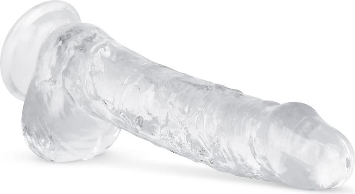 Actual product image Easytoys Jelly Dildo with Balls - 15 cm