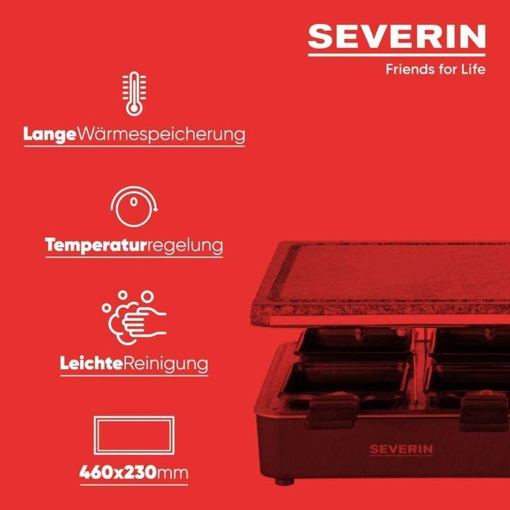 Actual product image Severin RG2372 with natural grill stone
