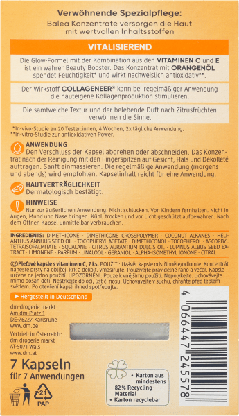 Actual product image dm Balea Vitamin C concentrate