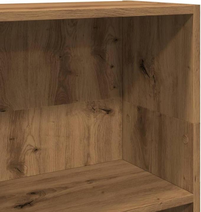 Produktbild vidaXL Bücherregal Bücherschrank Standregal Büroregal Wandregal Artisan-Eiche (40 x 24 x 109 cm)