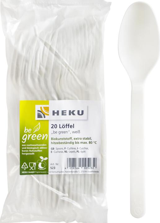 Produktbild Heku Einweglöffel 20 Stk. be green (20 x)