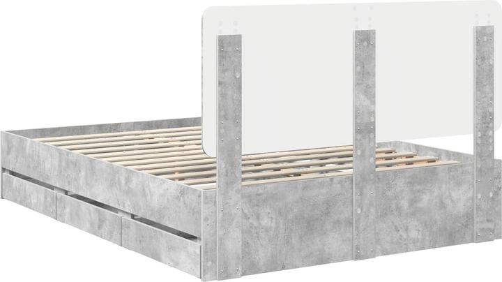 Image du produit vidaXL Moderner Bettrahmen (140 x 200 cm)
