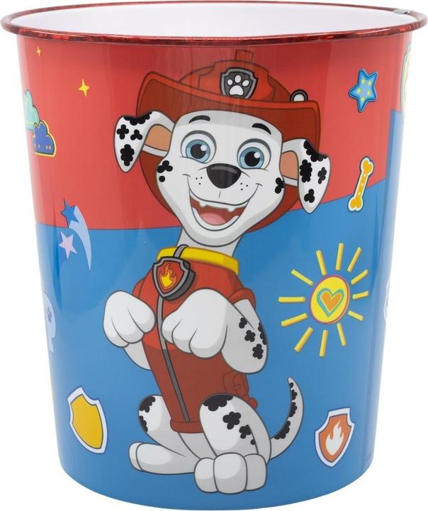 Actual product image Tinisu Paw Patrol table trash can waste bin - 10 litres (10 l)