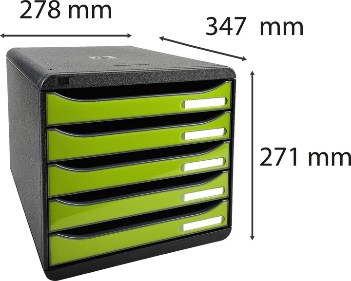 Produktbild Exacompta Stapelbare Boxen (A4+)