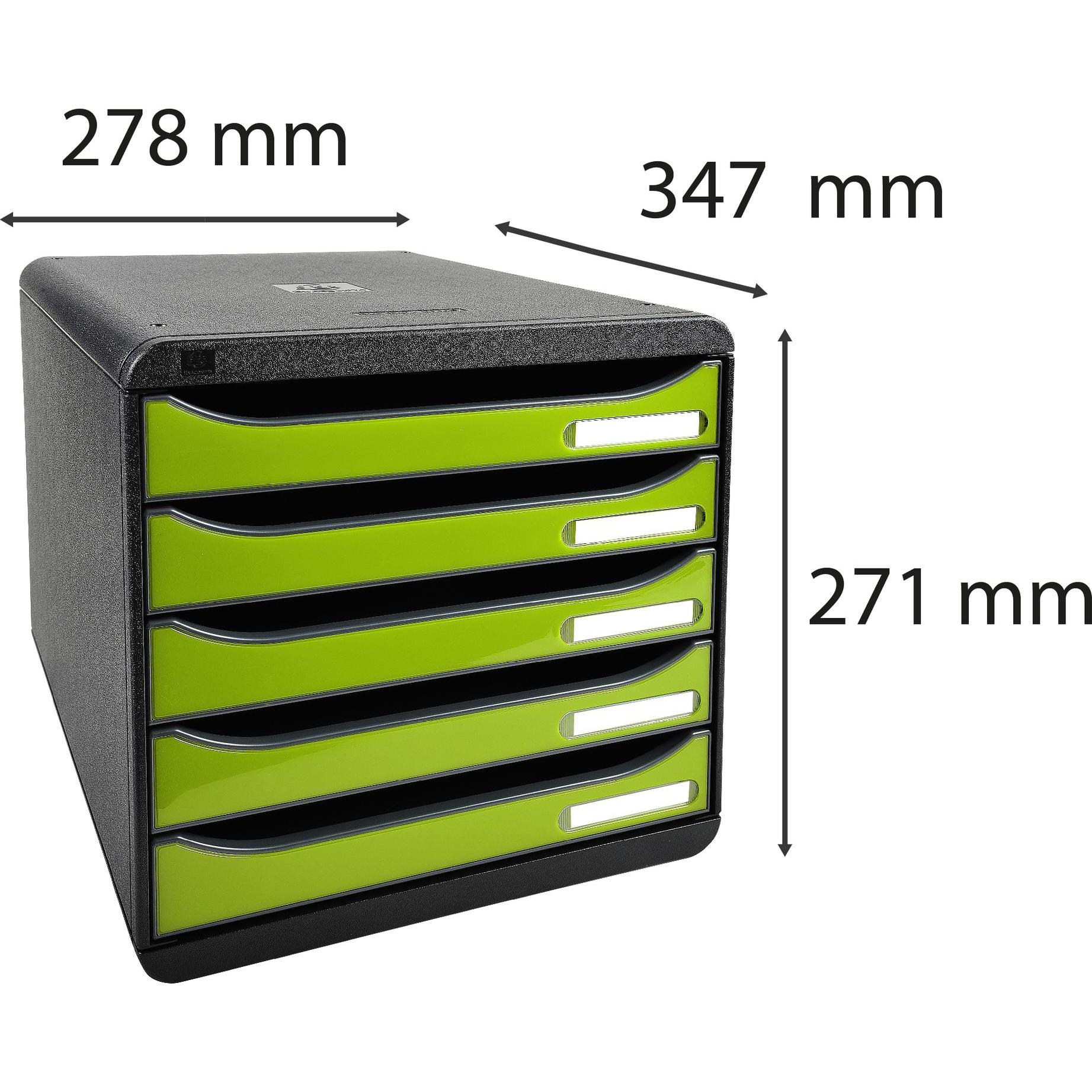 Thumbnail - Exacompta, Dokumentenablage, Stapelbare Boxen (A4+)