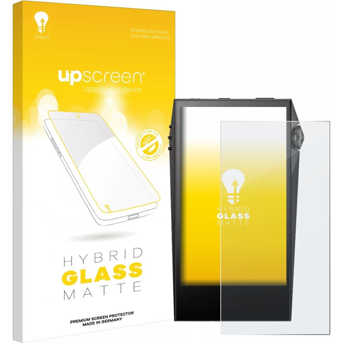 upscreen Schutzglas Schutzfolie Displayschutz Display Schutz Glas Folie matt, MP3 + Media-Player Zubehör