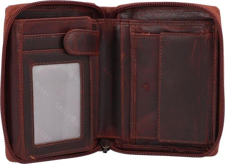 Immagine prodotto Greenburry Portafoglio robusto in pelle con protezione RFID da 10 cm