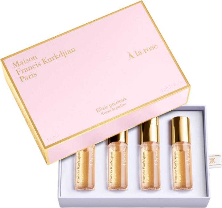 Produktbild Maison Francis Kurkdjian A La Rose Precious Elixir 4x4ml - Pack of 4 (16 ml)