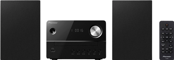 Pioneer X-EM16-B (Spotify Connect, Airplay, Multiroom, 1x 10 W)