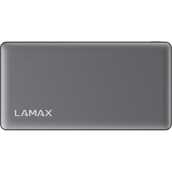Thumbnail - Lamax LM15000FC Powerbank Lithium Polymer (LiPo) 15000 mAh Grau (15000 mAh, 55.50 Wh), Powerbank, Grau