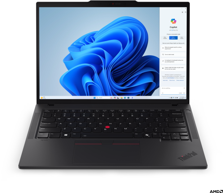 Lenovo ThinkPad T14 Gen 5 (14", AMD Ryzen 7 8840U, 32 GB, 1000 GB, CH)