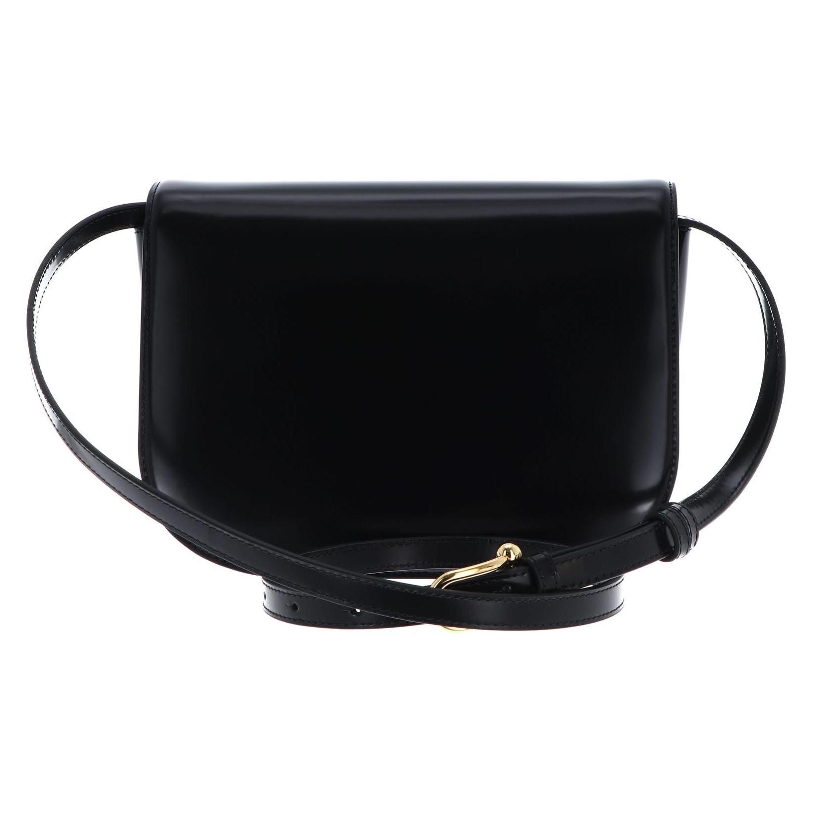 Furla, Damen, Handtasche, Sfera Crossbody Round, Schwarz