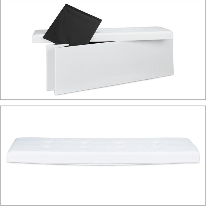 Produktbild Relaxdays Faltbare Sitzbank (38 cm)