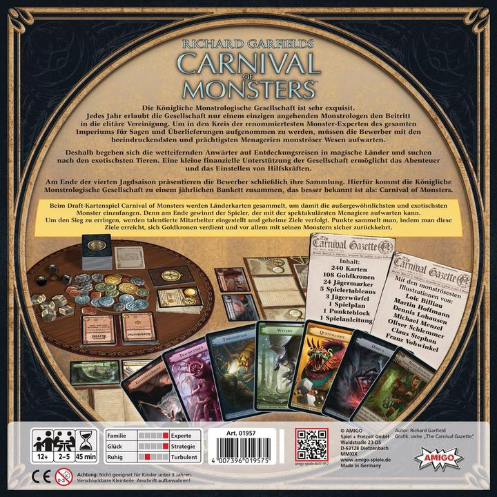 Produktbild Amigo Carnival of Monsters (Deutsch, 2 - 5 Spieler)