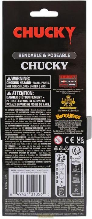 Actual product image Noble Collection The Biegbares Kinderspiel Chucky